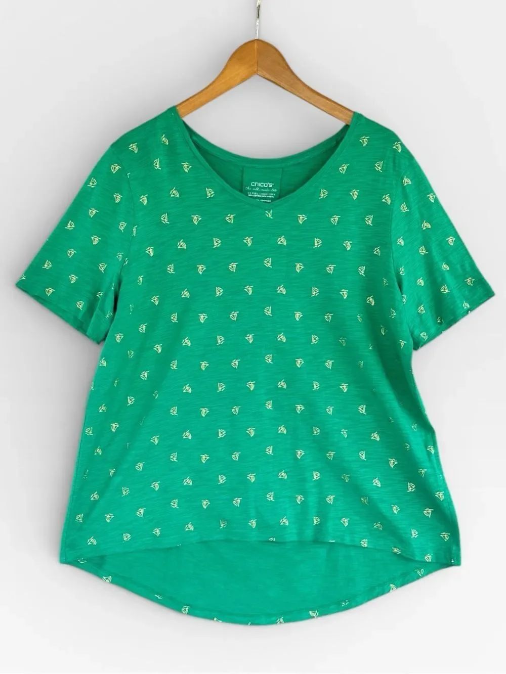 🎉5 for $45🎉 Chicos top blouse tshirt size L